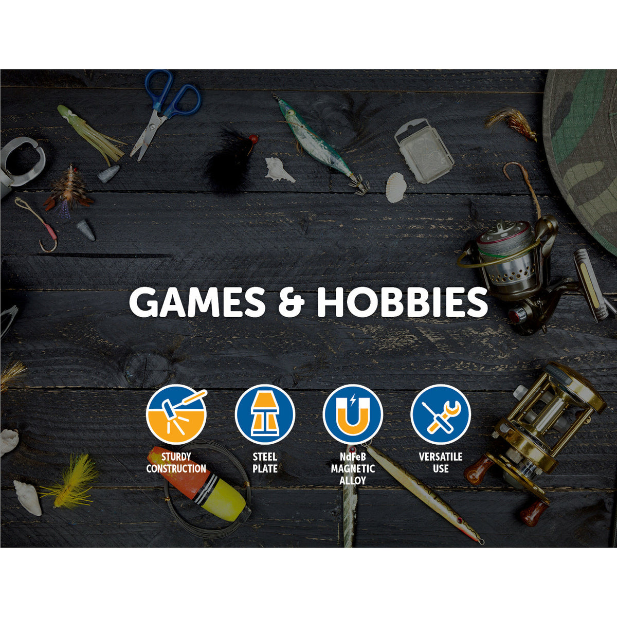 700Kg Salvage Strong Recovery Magnet Neodymium Hook Treasure Hunting Fishing