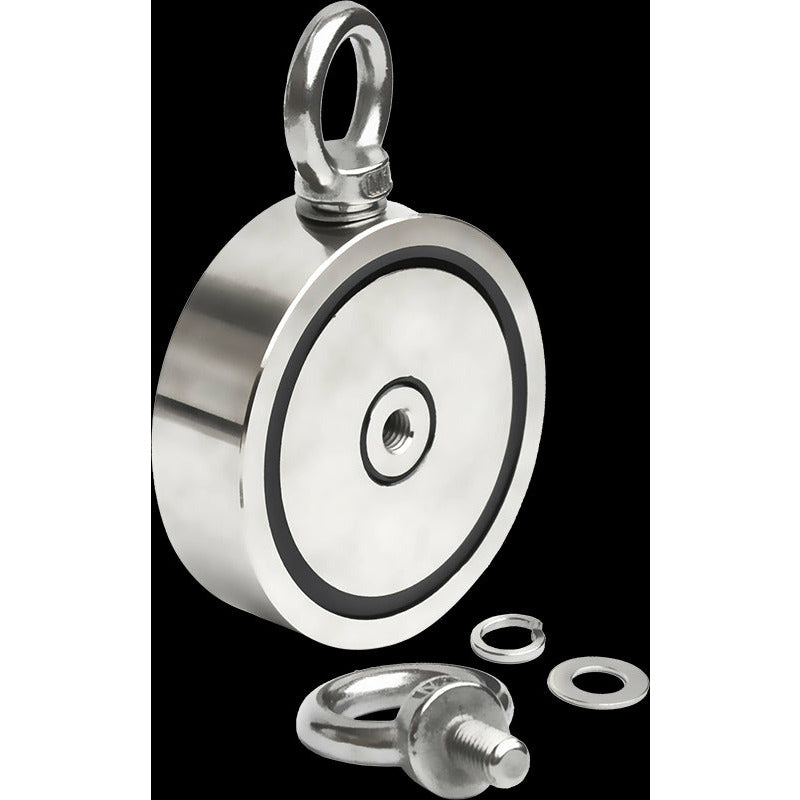 700Kg Salvage Strong Recovery Magnet Neodymium Hook Treasure Hunting Fishing