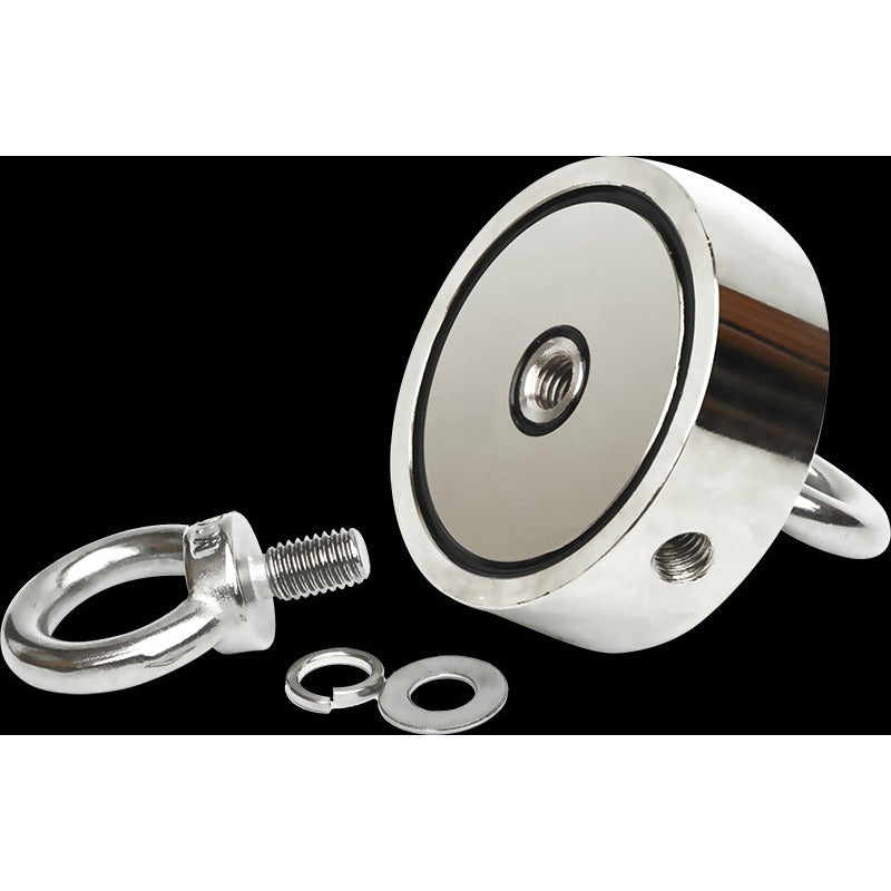 340Kg Salvage Strong Recovery Magnet Neodymium Hook Treasure Hunting Fishing