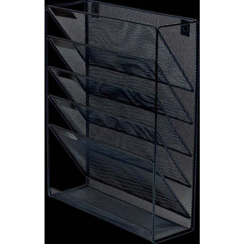 Wall Mount 6 Pocket Hanging File Sorter Organizer Folder Holder Rack Storage