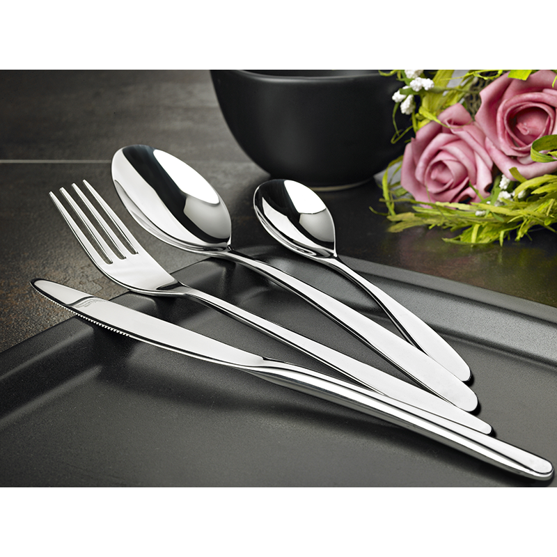 32 Piece Stainless Steel Cutlery Set Knives Fork Spoon Teaspoon