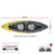 Intex Explorer K2 Inflatable Kayak Canoe 68307NP
