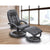 PU Leather Massage Chair Recliner Ottoman Lounge Remote