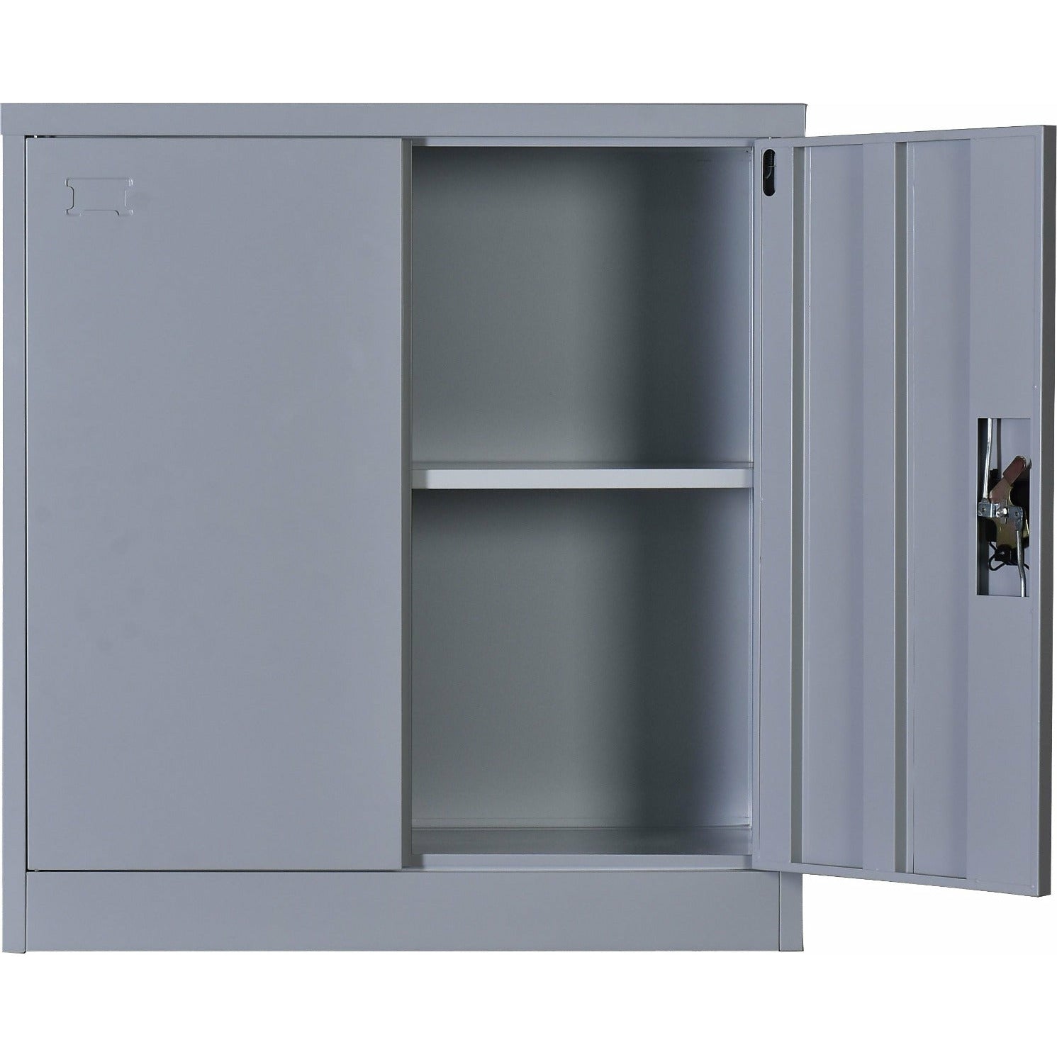 Two-Door Shelf Office Gym Filing Storage Locker Cabinet Safe