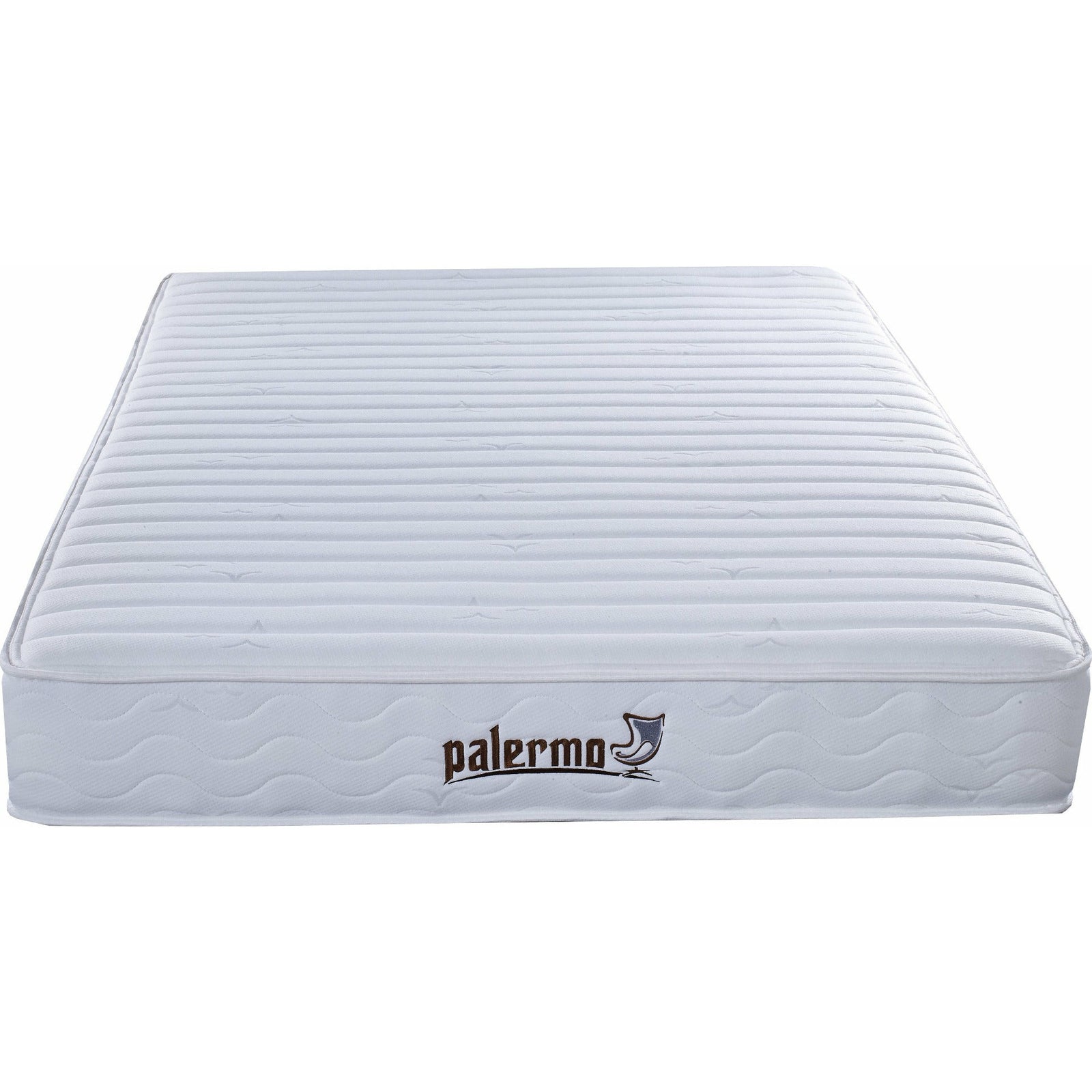 Palermo Contour 20cm Encased Coil Queen Mattress CertiPUR-US Certified Foam