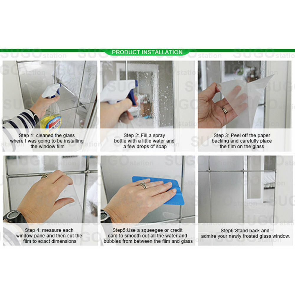 One Way Mirror Privacy Reflection Window Tint Film STOP HEAT 24Ft x 2Ft