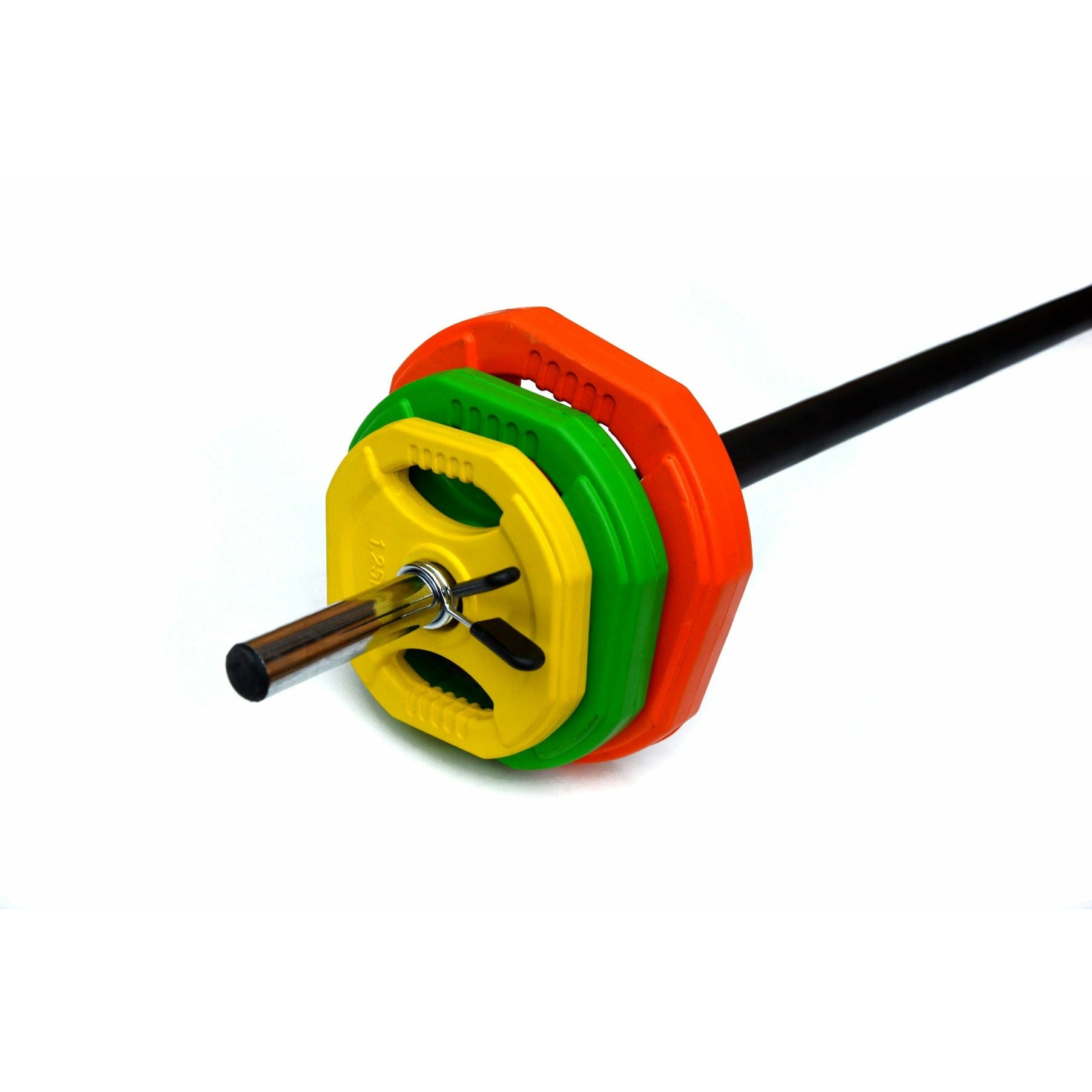 20kg Standard Rubber Coloured Barbell