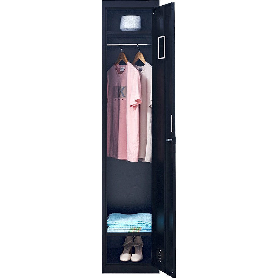One-Door Office Gym Shed Clothing Locker Cabinet