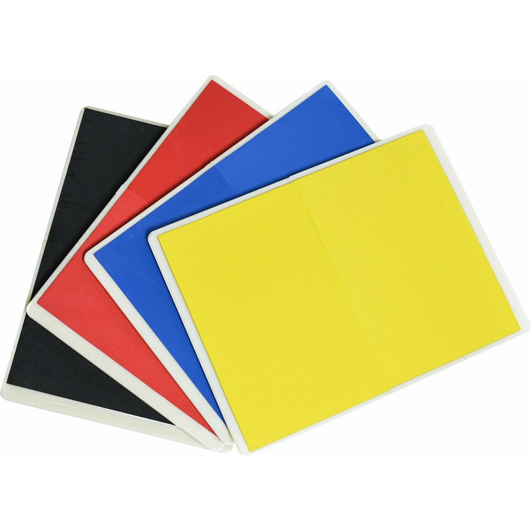 Martial Arts Supply Rebreakable Board Taekwondo, MMA, Karate-Set: Yellow, Blue, Red & Black