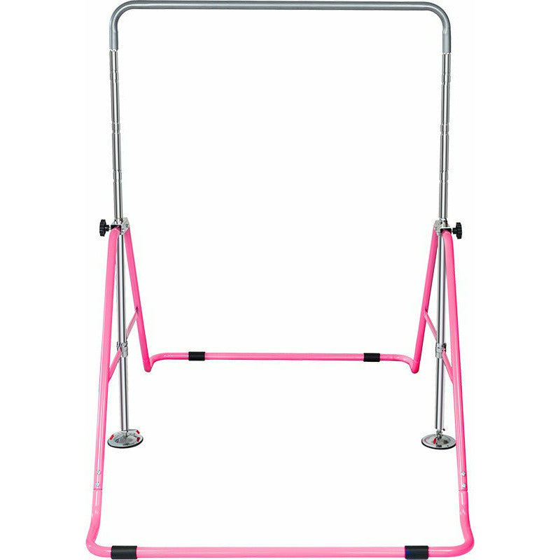 Kids Gymnastics Bars Training Horizontal Bar Monkey Kip Bar Pink