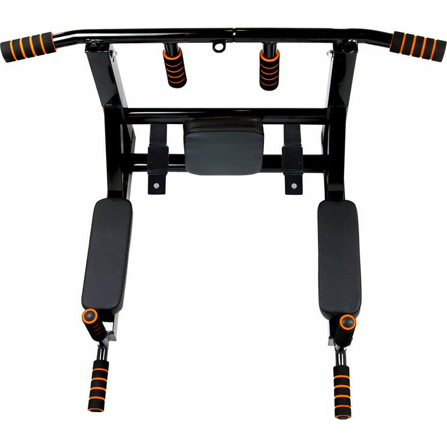 Heavy Duty Wall Mounted Power Station - Knee Raise - Pull Up - Chin Up -Dips Bar