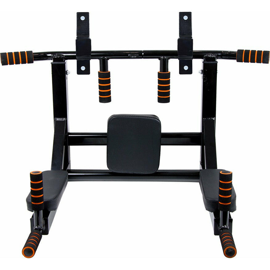 Heavy Duty Wall Mounted Power Station - Knee Raise - Pull Up - Chin Up -Dips Bar
