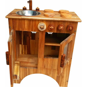 Combo Wooden Stove and Sink