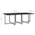 13 Piece Outdoor Dining Set with Cushions Poly Rattan Brown