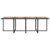 13 Piece Outdoor Dining Set with Cushions Poly Rattan Black