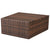 10 Piece Garden Lounge Set with Cushions Poly Rattan Brown