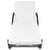 Sun Lounger with Cushion Poly Rattan Brown