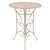 3 Piece Bistro Set Steel White