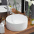 Basin Round Ceramic White 40x15 cm