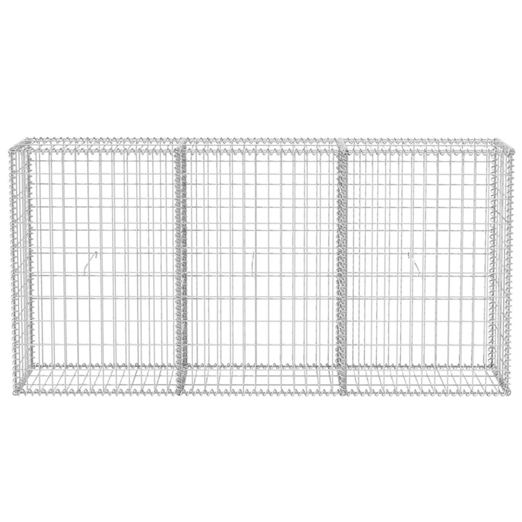 Gabion Basket Galvanised Steel 200x30x100 cm