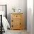 Bedside Cabinet Mexican Pine Corona Range 53x39x66 cm