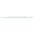 Corner Shelf with Chrome Supports Glass White 25x25 cm