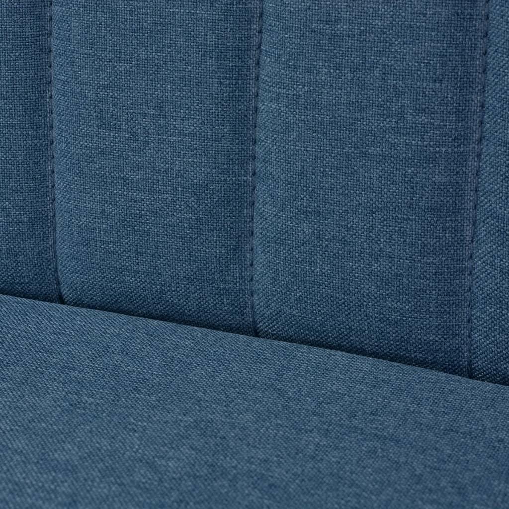 Sofa Fabric 117x55.5x77 cm Blue