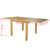 Extendable Table Oak 170x85x75 Cm