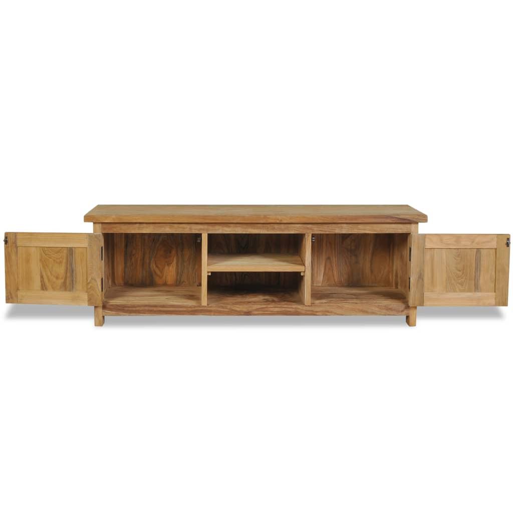 TV Cabinet Solid Teak 120x30x40 cm