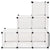 Storage Cube Organiser with 6 Compartments White