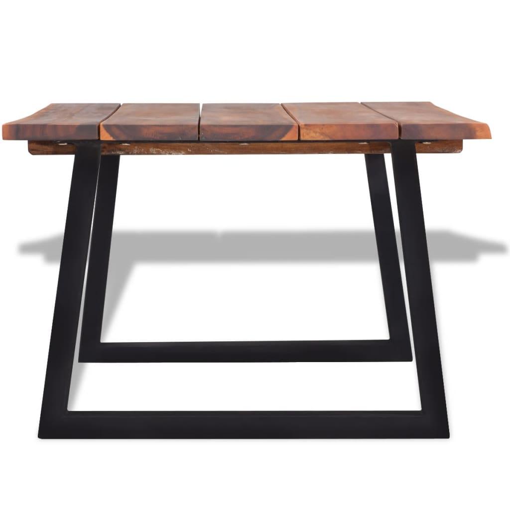 Coffee Table Solid Acacia Wood 110x60x40 cm