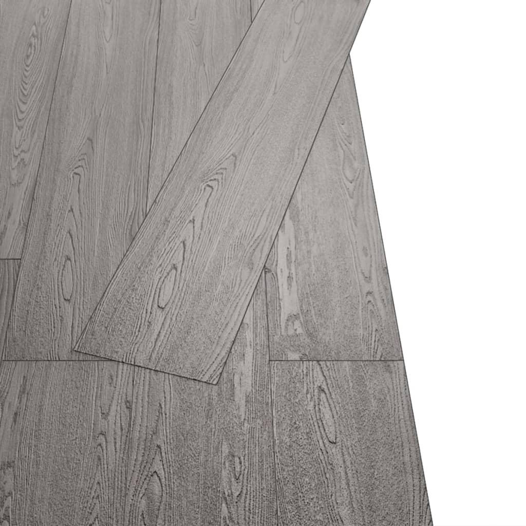 Self-adhesive PVC Flooring Planks 5.02 m² 2 mm Dark Grey
