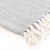 Throw Cotton Herringbone 160x210 cm Grey