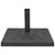 Parasol Base Resin Square Black 19 kg