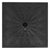 Parasol Base Resin Square Black 19 kg