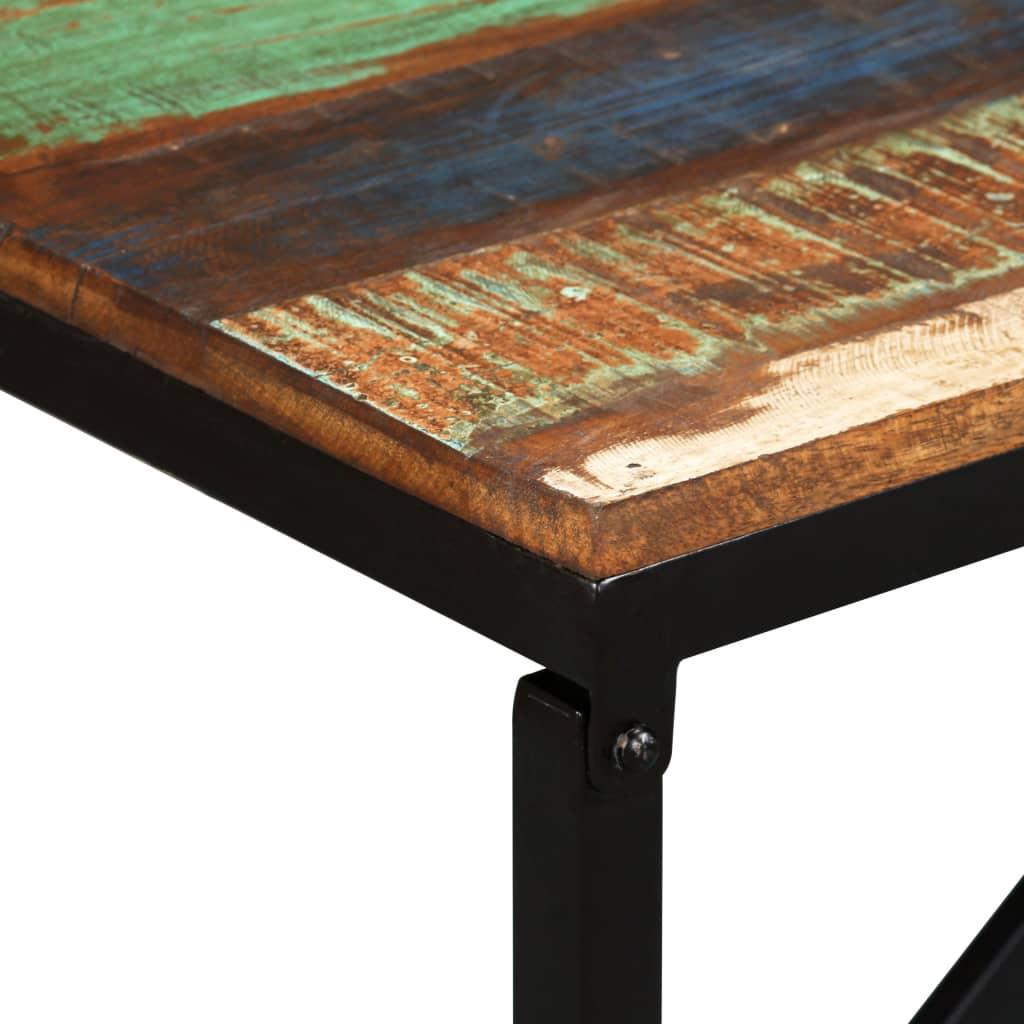 Bench Solid Reclaimed Wood 110x35x45 cm