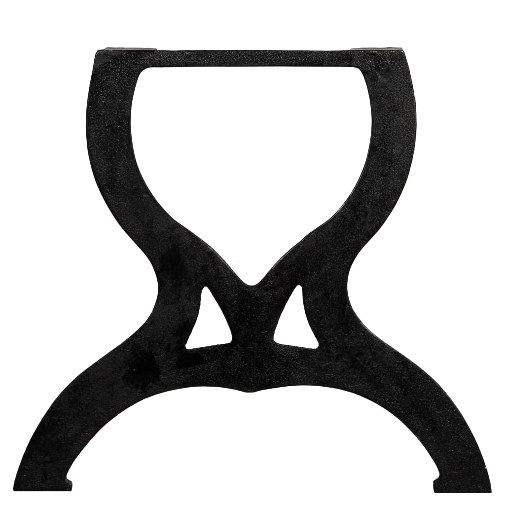 Coffee Table Legs 2 pcs X-Frame Cast Iron