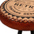 Bar Stools 4 pcs Real Leather