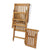 Deck Chair with Footrest Solid Teak Wood