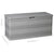 Garden Storage Box Grey 117x45x56 cm