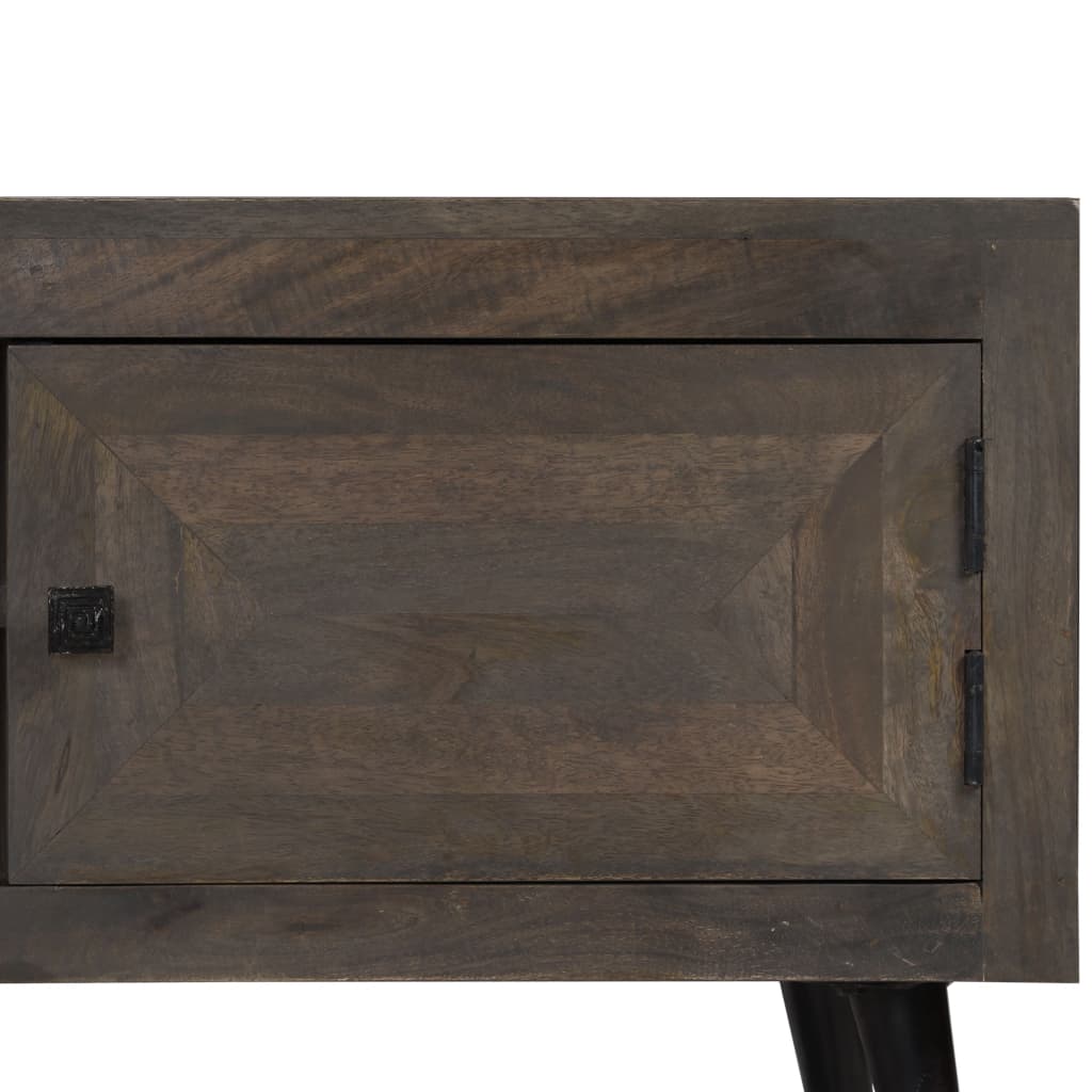 TV Cabinet Solid Mango Wood 140x30x45 cm