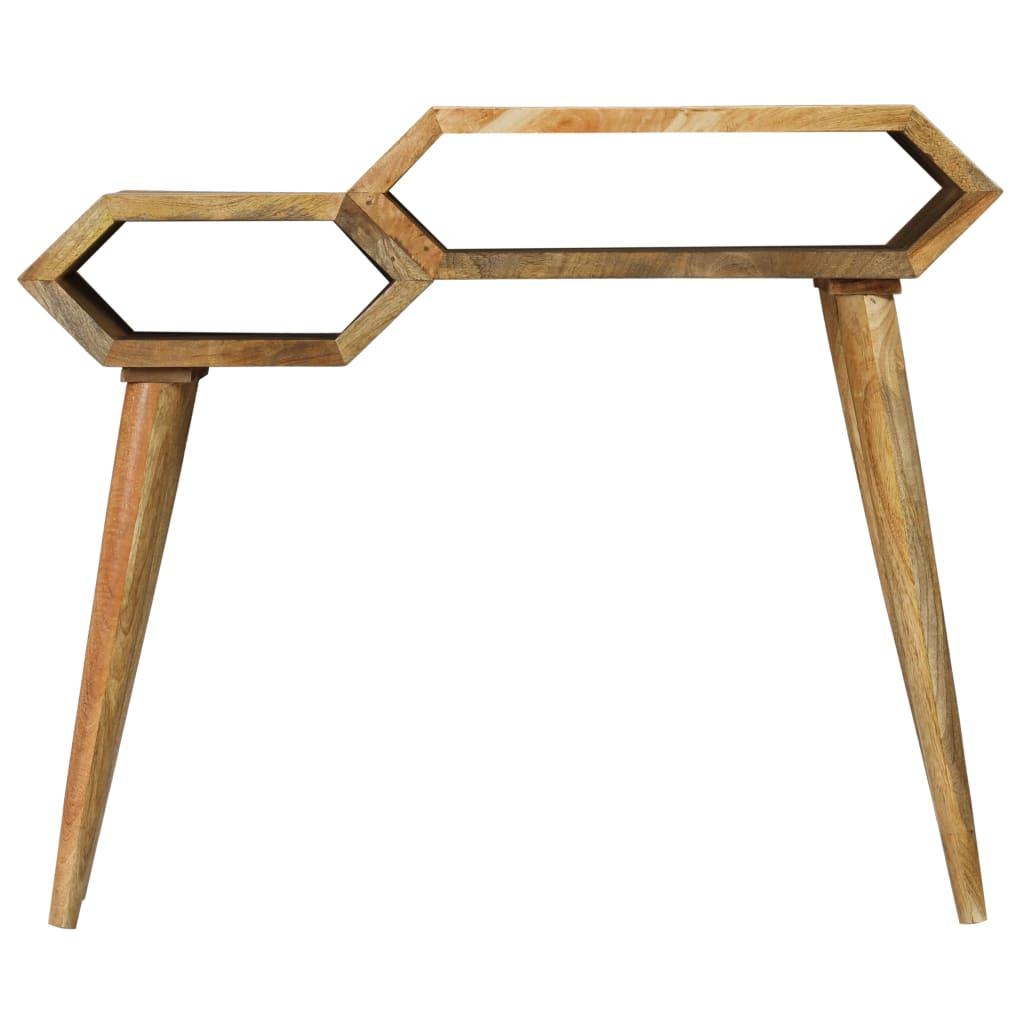 Console Table Solid Wood Mango 90x35x76 cm