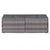 6 Piece Garden Sofa Set with Cushions & Pillows Poly Rattan Grey