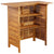 Bar Table 110x50x105 cm Solid Acacia Wood