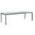 11 Piece Outdoor Dining Set with Cushions Poly Rattan Grey