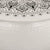 Coffee Table Hammered Aluminium 70x30 cm White