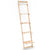 Ladder Wall Shelf Cedar Wood 41.5x30x176 cm