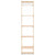 Ladder Wall Shelf Cedar Wood 41.5x30x176 cm