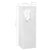 Umbrella Stand Stones Steel White