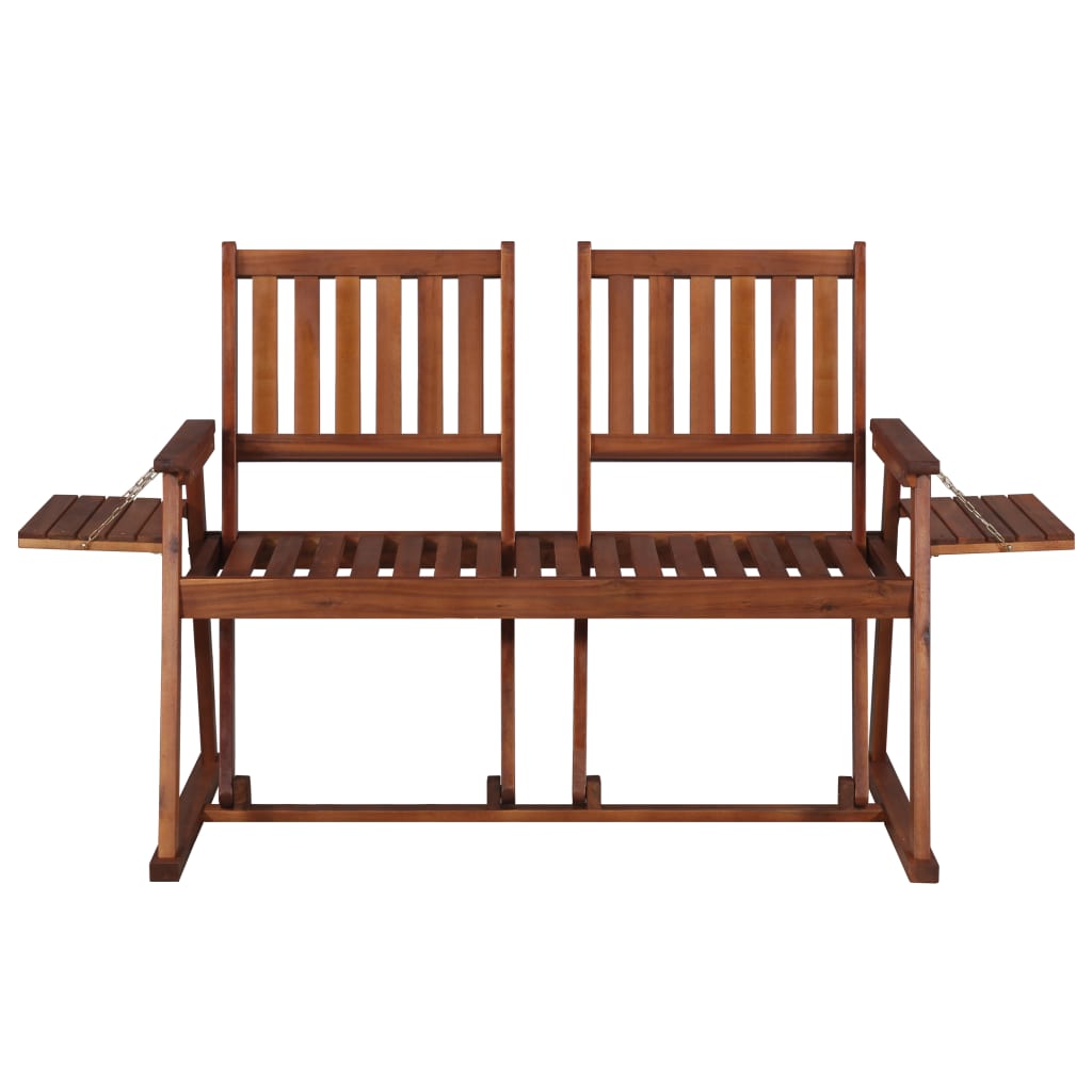 Garden Bench 165 cm Solid Acacia Wood